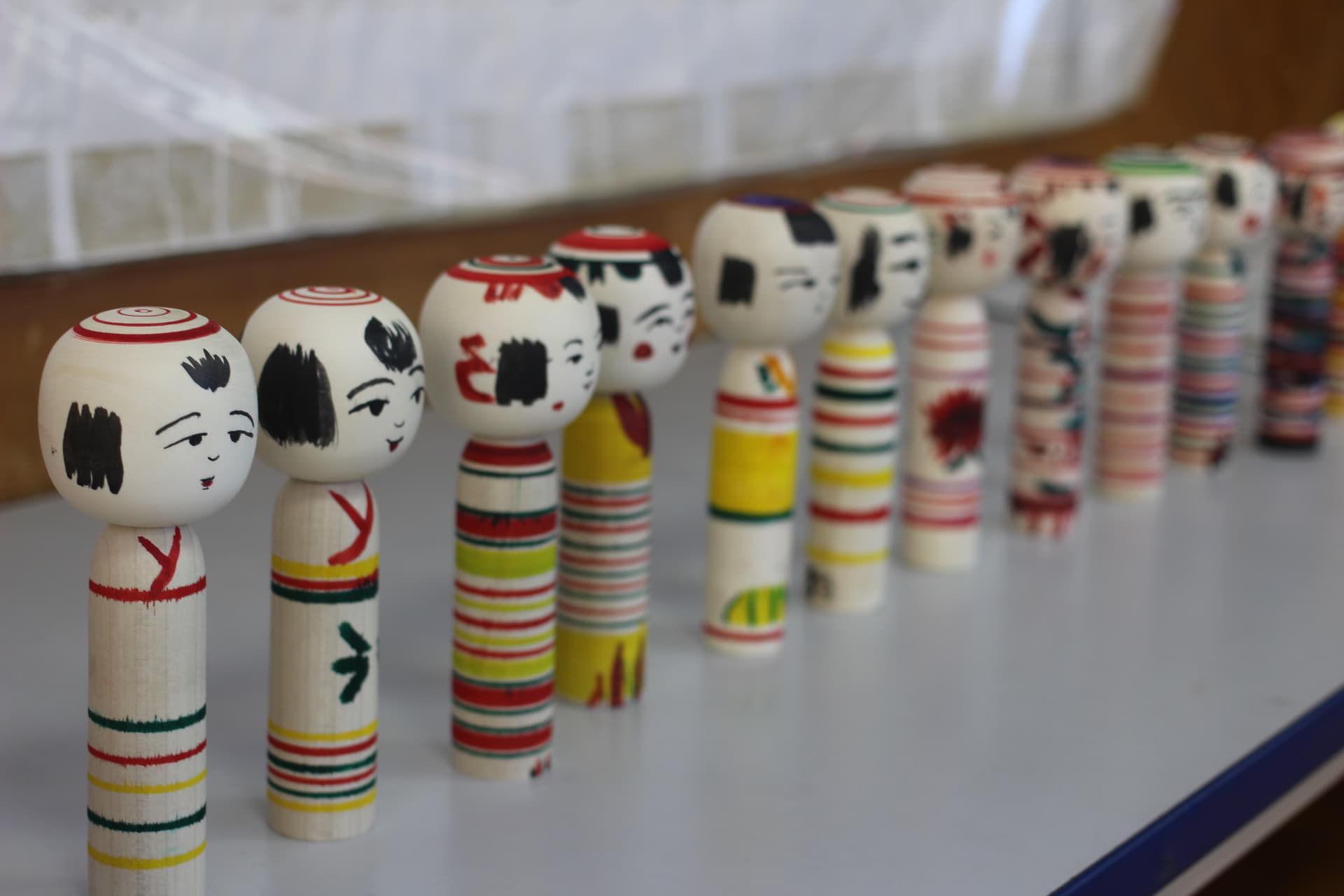 松浦 漆塗りこけし(作家作品) 松浦 漆塗りこけし(作家作品) 創作こけし 8月