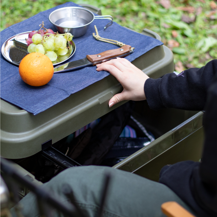 mind To-Rail & 折りたたみテーブルフルセットの2点 mind To-Rail