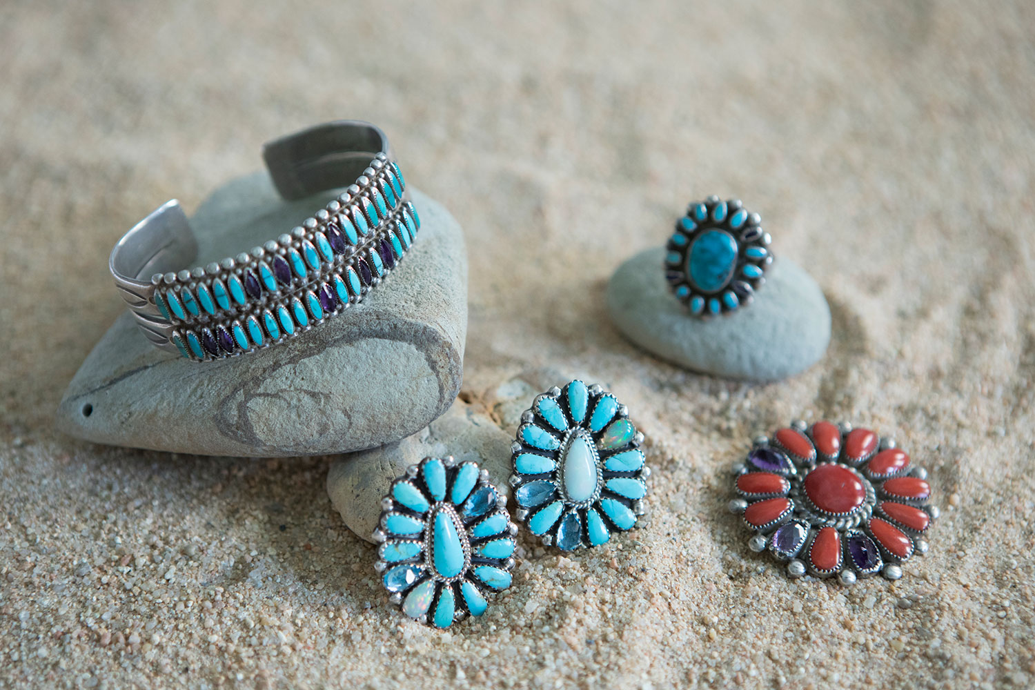 leialohaです！Harpoハーポ ターコイズバングル ロンハーマン leialoha