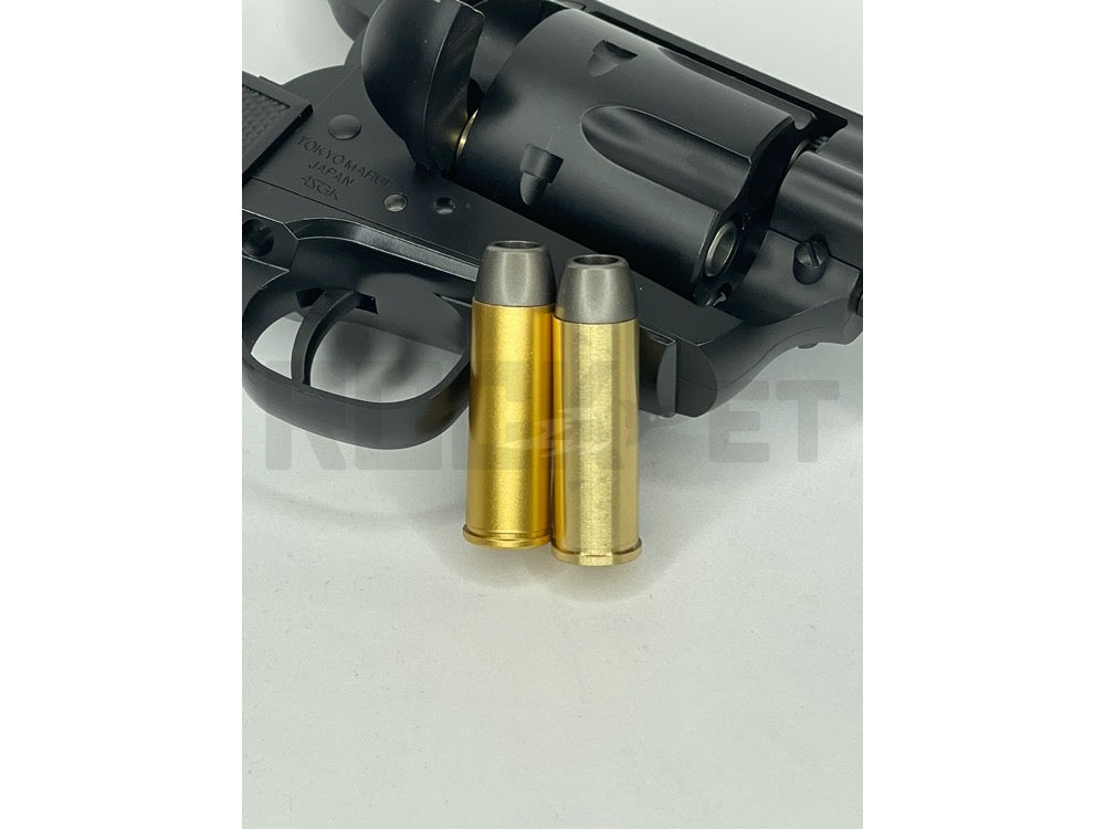 東京マルイ SAA (ウッドグリップ+カート交換+予備弾追加）