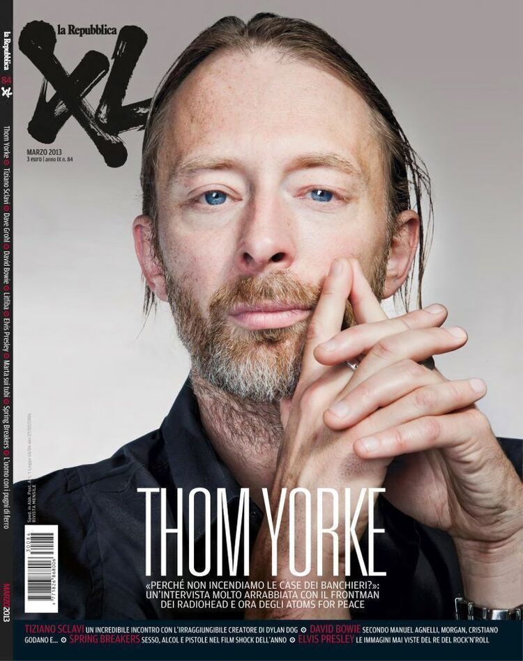 レディオヘッドのトム・ヨーク、1997年のグラストンベリー