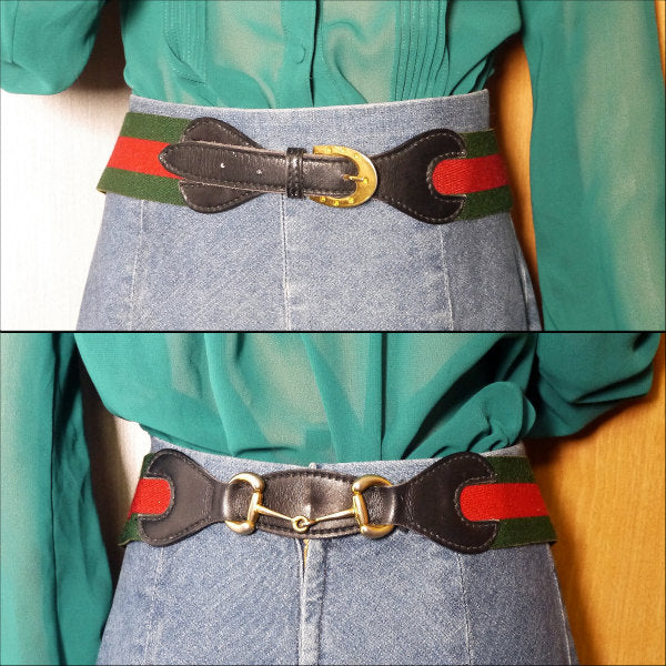 OLD Gucci 70s2WAYビット金具シェリーラインベルト – Vintage Shop Rococo