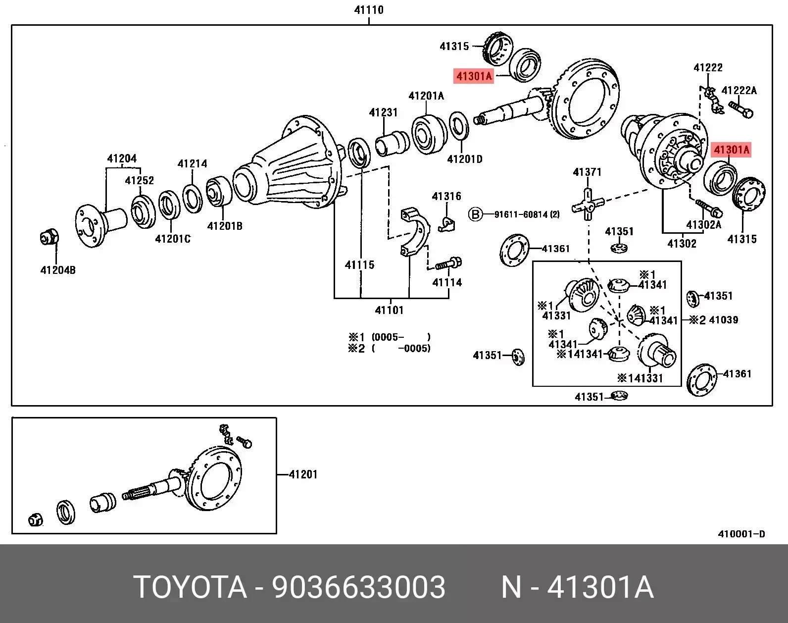 NACHI JAPAN 35KC6218 Transfer Pinion Bearing for TOYOTA 90366