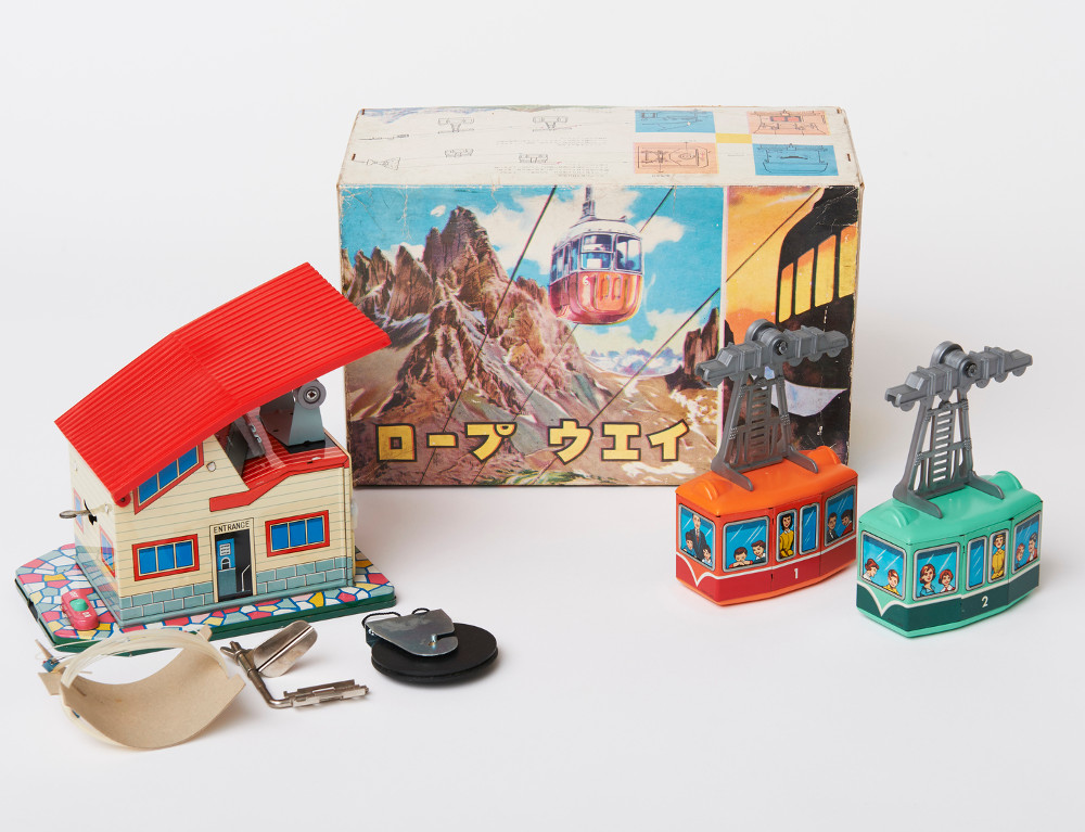 野村トーイのロープウェイ☆ BI-CABLE AERIAL ROPEWAY