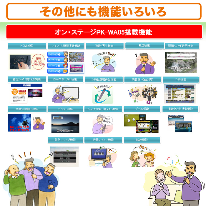 パーソナルカラオケ オン・ステージ (内蔵800曲を歌い放題) | 999