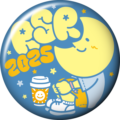 RSR ライジングサンロックフェスティバル 缶バッジ 2025 ガチャ ガシャ