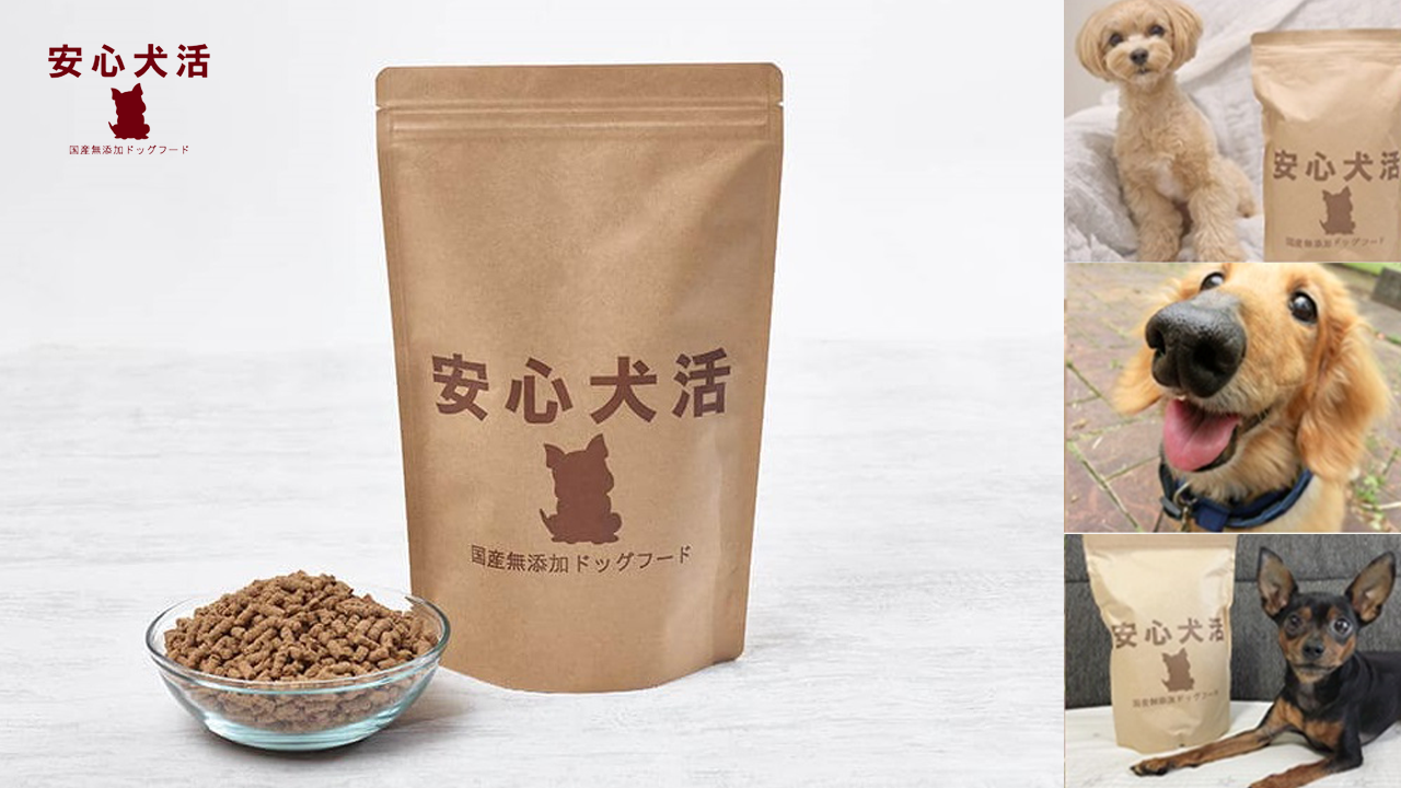 安心犬活 ドッグフード 800g、3パック 安心犬活 ドッグフード 800g3袋