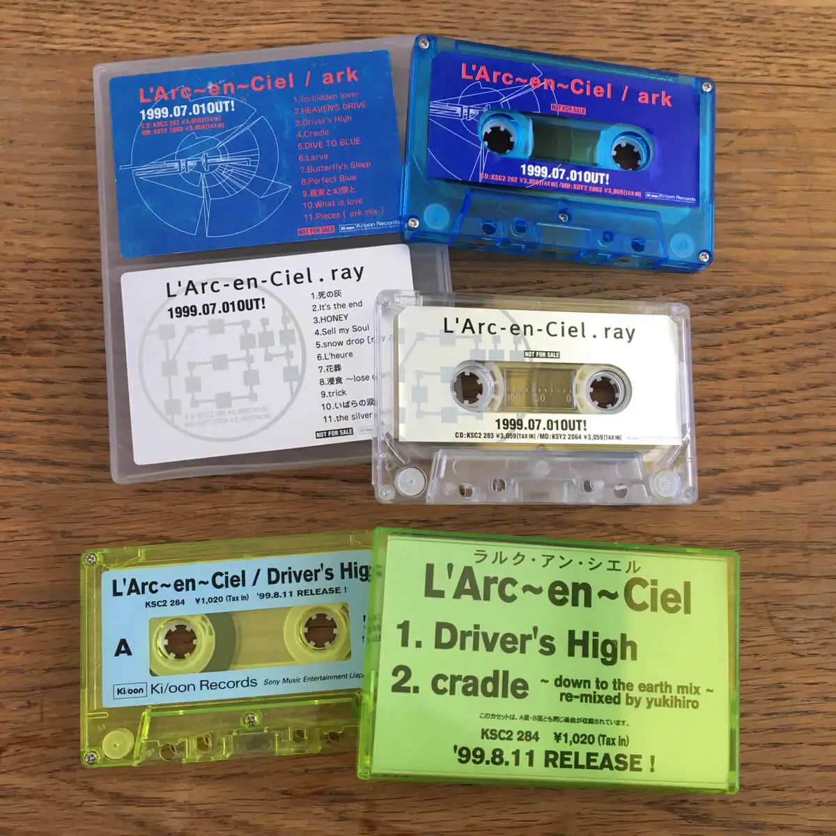 ②中古 91年結成時 デモテープ ラルク L'Arc サンプル