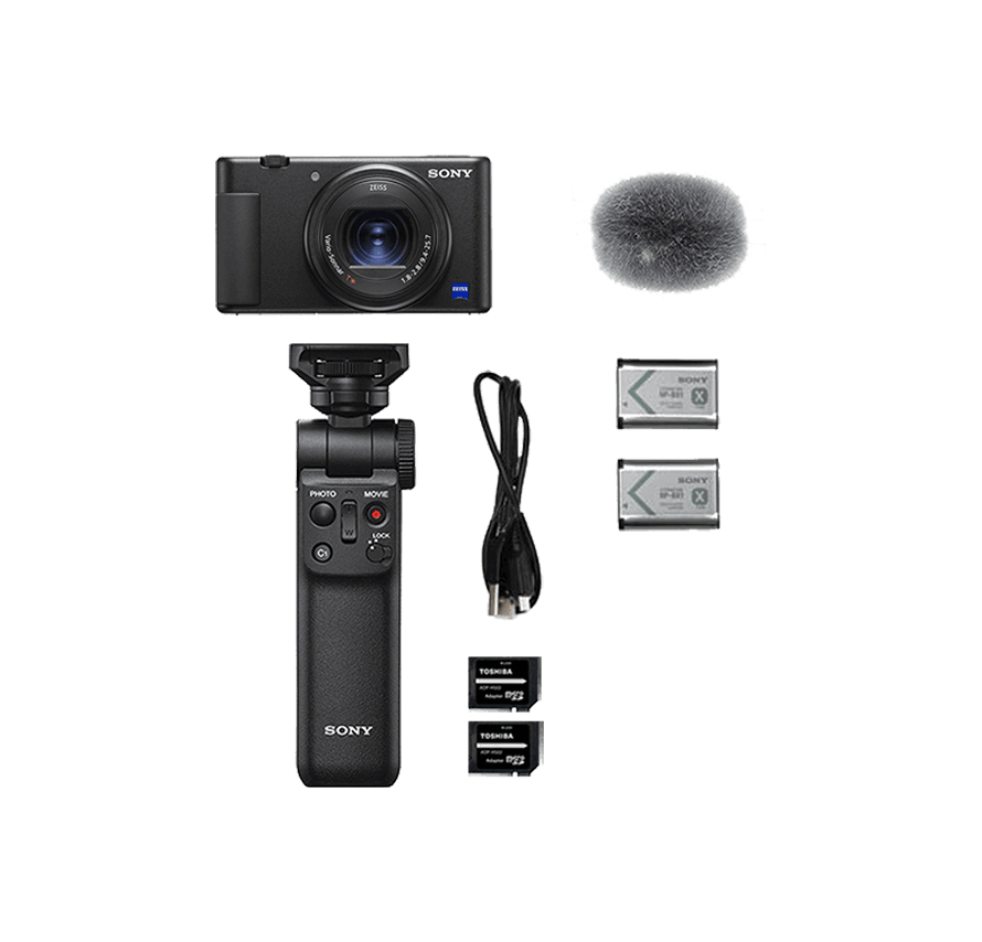 Sony Vlogcam ZV-1G シューティンググリップキット レンタル] SONY