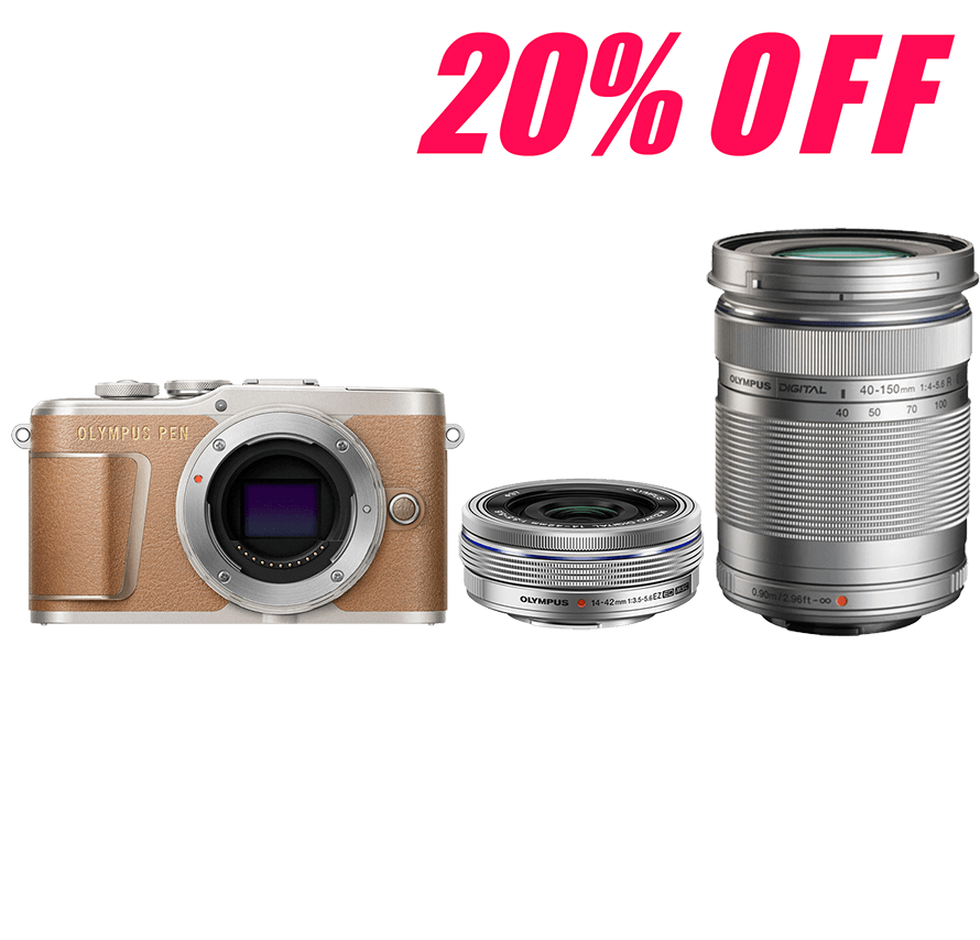 OLYMPUS E-PL9 E-PL9 EZ ダブルズームキット ブラウン 【公式通販】