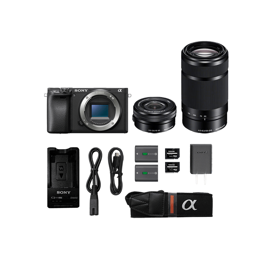 最終価格】α6400 ダブルズームレンズキット SONY ミラーレス一眼