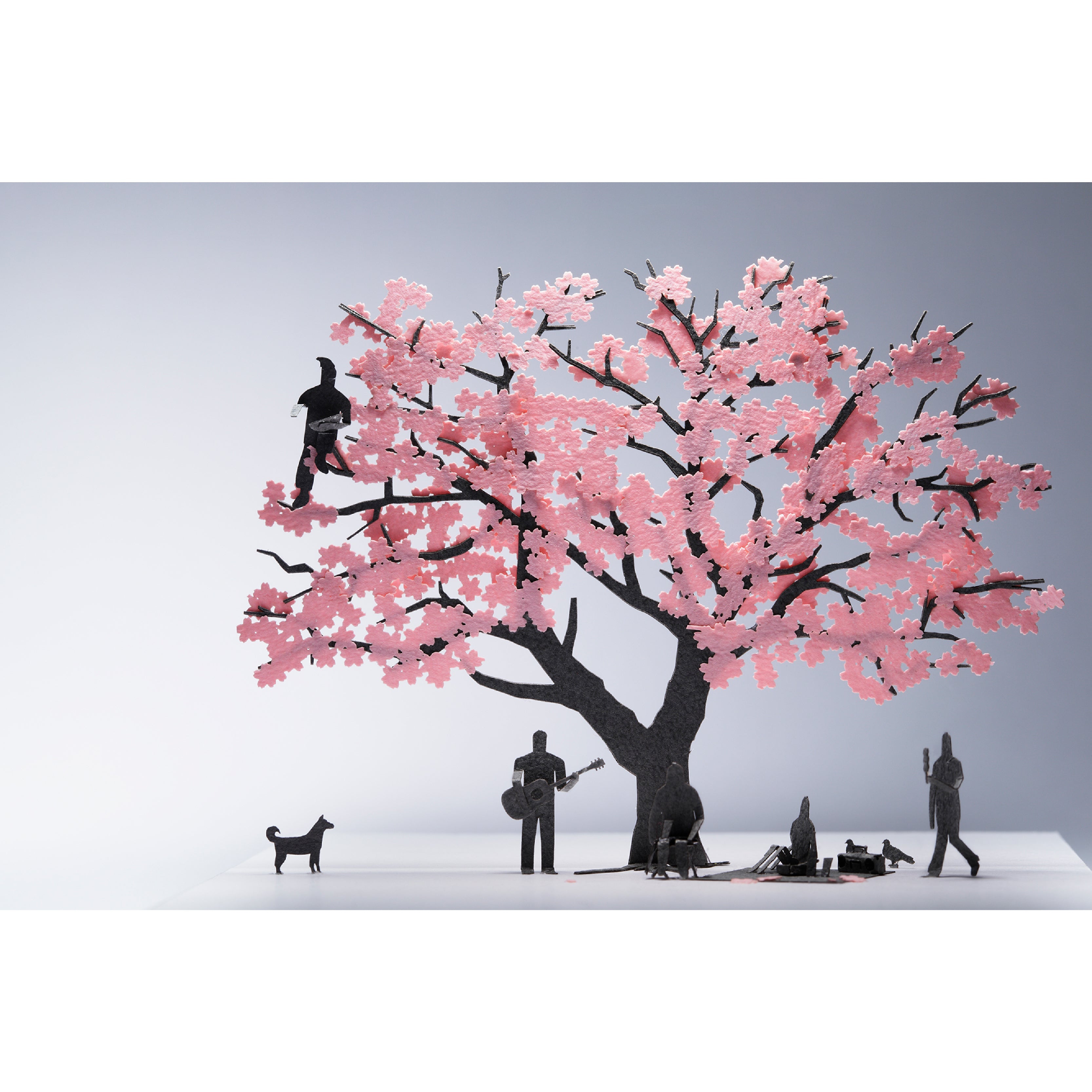 ウィクロス 花見 サシェ＆ミュウ(台紙付き) 中国語版 大・お花見大会景品