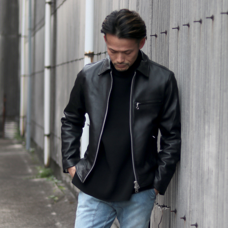 3万円台の本格革ジャン】レトログレードのライダースジャケット