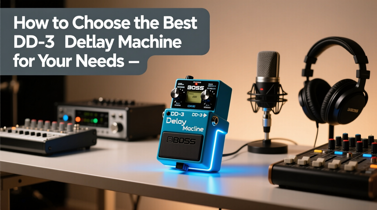 How to Choose the Best BOSS DD-3 Delay Machine for Your Needs