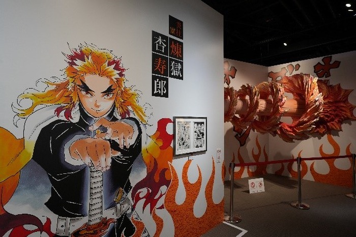 鬼滅の刃 uforteble B2原画ポスター 煉獄杏寿郎 現在入手不可