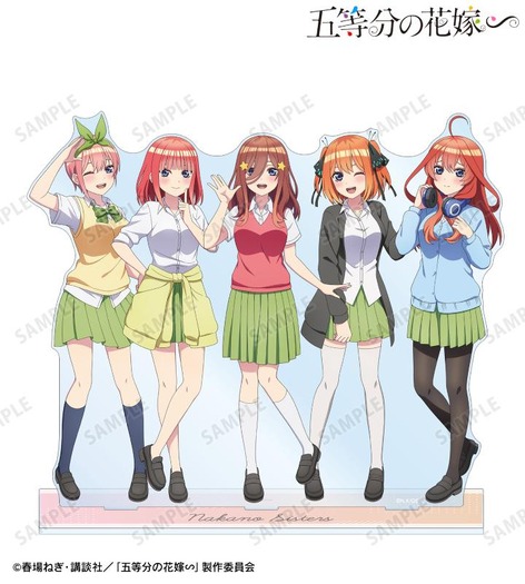 五等分の花嫁 衣装交換 中野四葉 缶バッジ 五等分の花嫁∽_描き下ろし