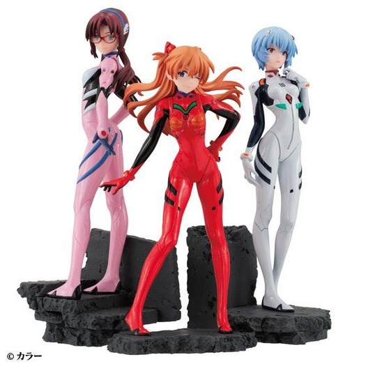 未開封】エヴァンゲリオン フィギュア 綾波レイ アスカラングレー 真希