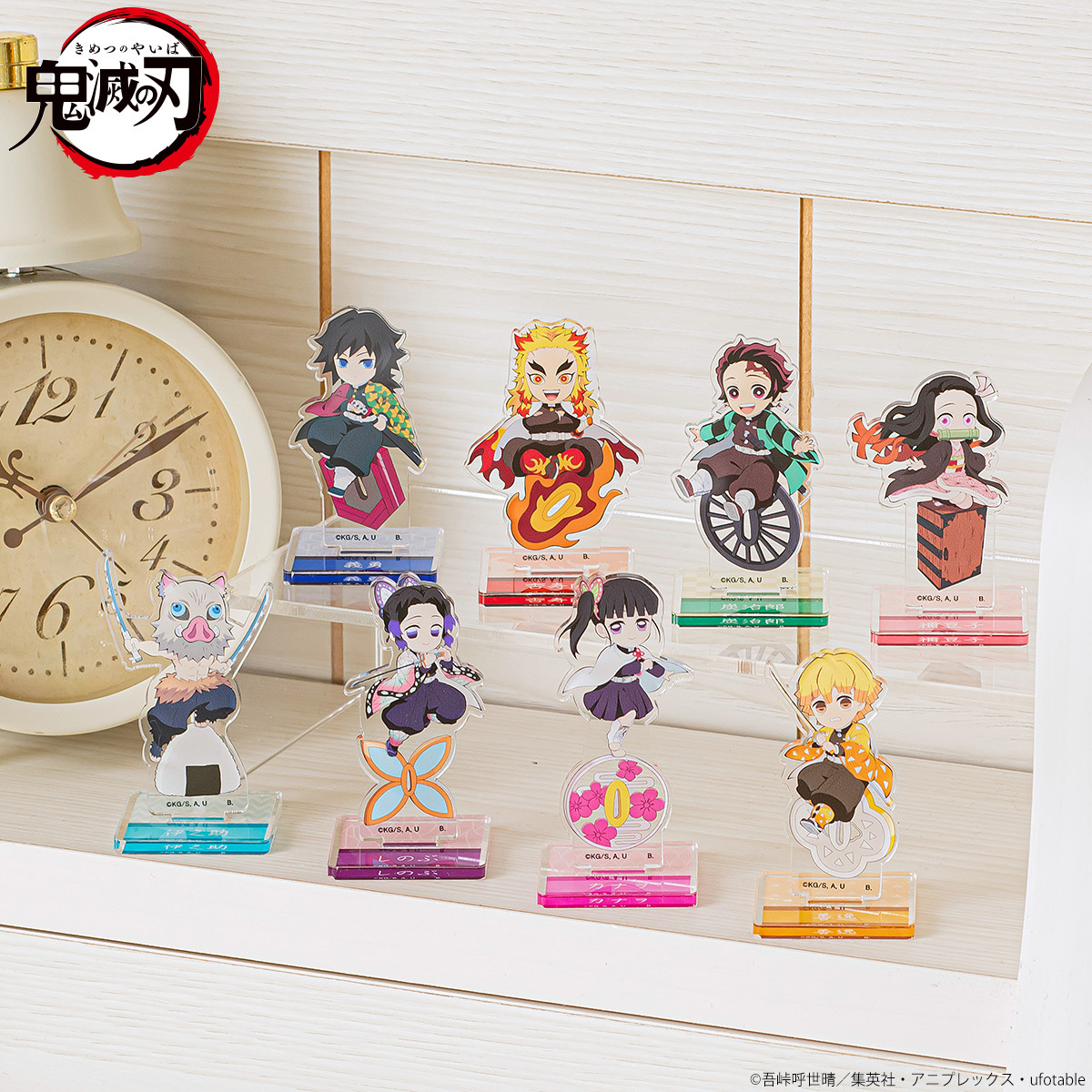 鬼滅の刃 魘夢 缶バッジ 劇場公開ロングラン記念 描き下ろしアクリル