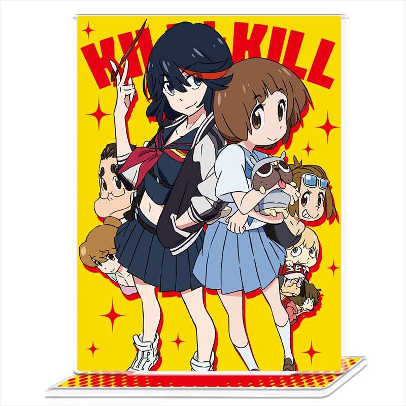 キルラキル」纏流子、満艦飾マコたちをデザイン♪ アクリルポート