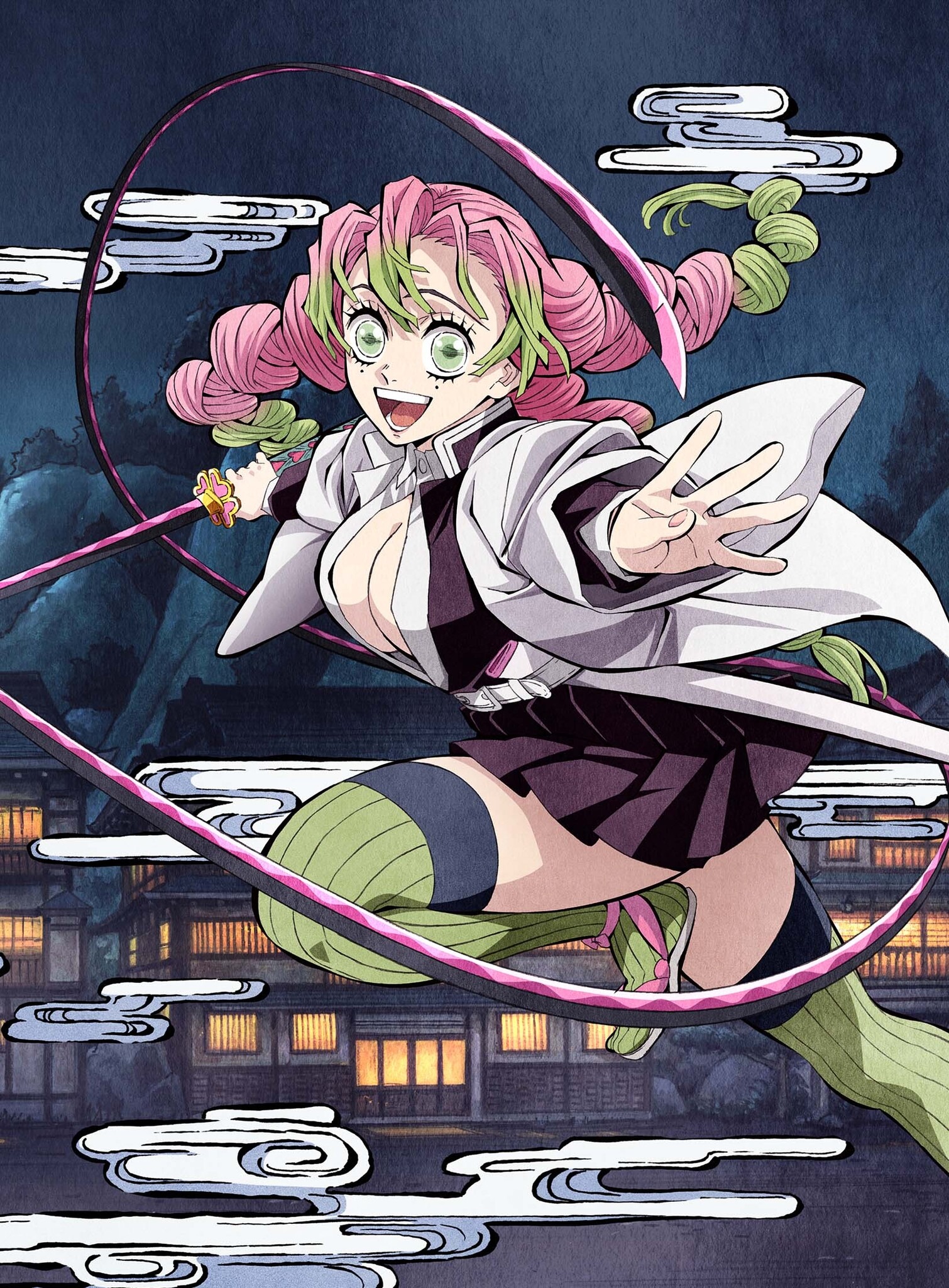 鬼滅の刃 幕間画集 刀鍛冶の里編 時透無一郎 甘露寺蜜璃 鬼滅の刃 幕間