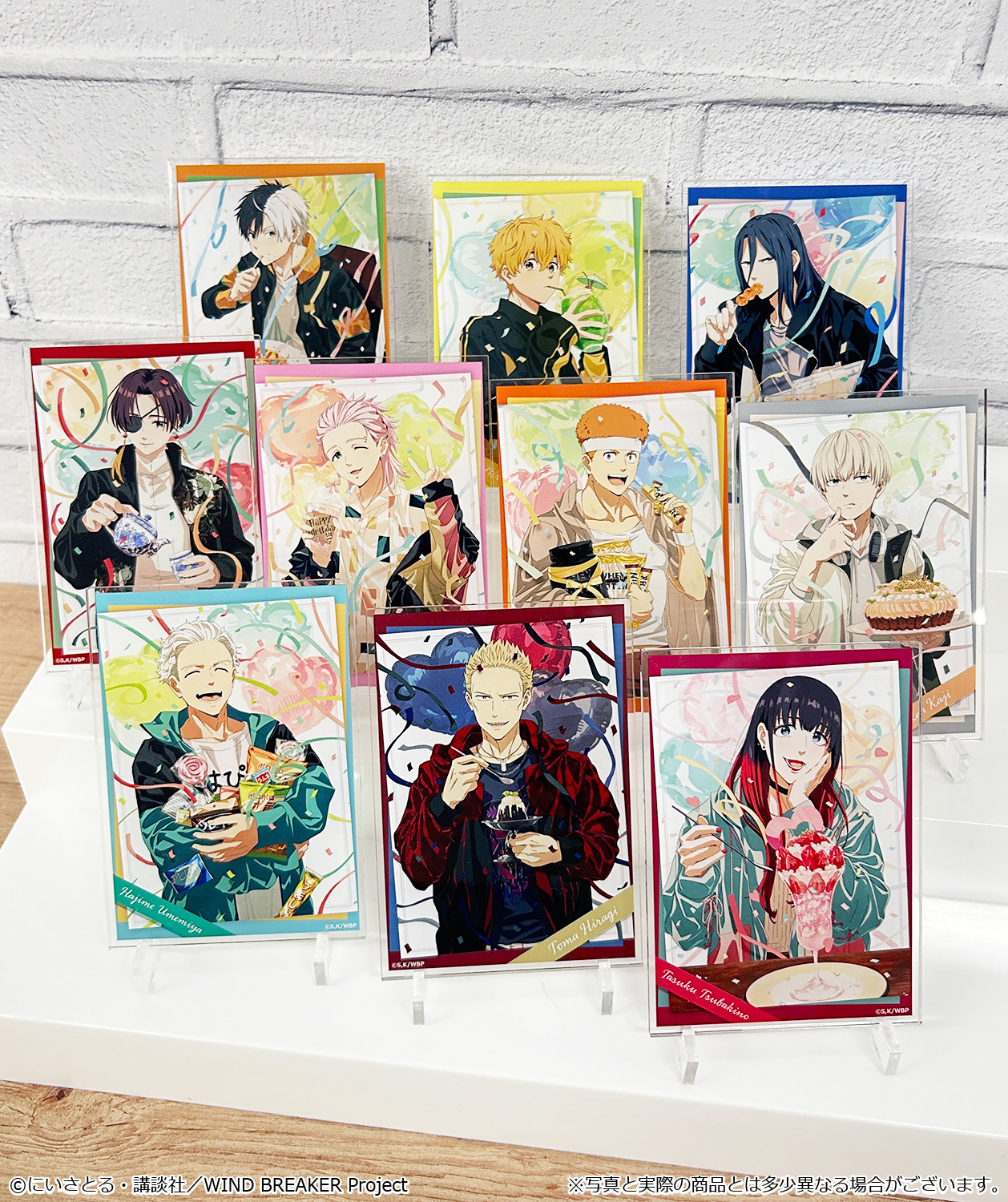 003 桜遥 WIND BREAKER ジュエリー缶バッジ 原作絵 笑顔 003 桜遥 WIND