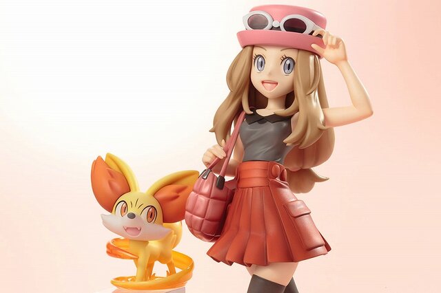 コトブキヤ、『ポケモン X・Y』セレナ＆フォッコを1/8スケールで立体