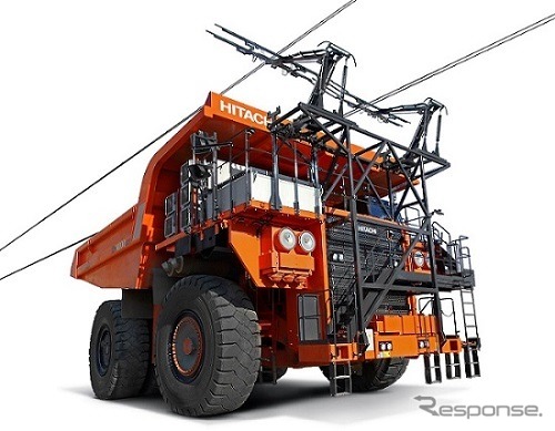 ダンプトラック & グラベルローダー 電動ブリキ アルプス商事 日本製