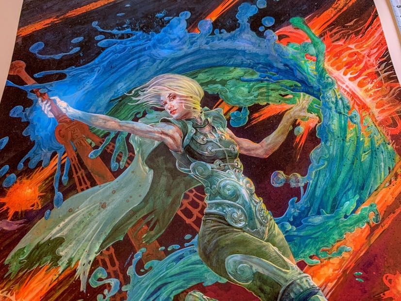 テレッサニールセン 意志の力 プレイマット サイン入り | MTG