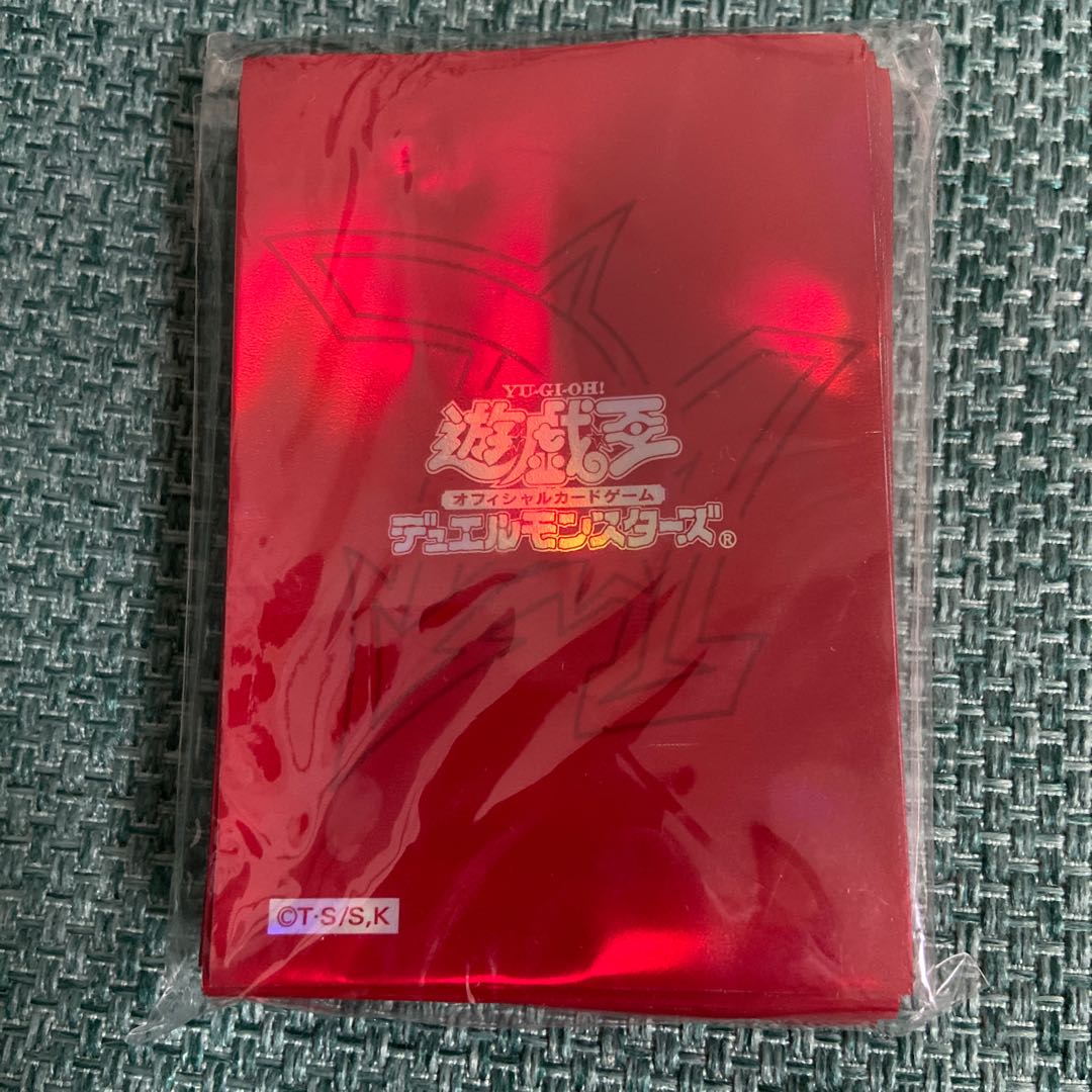 遊戯王WCS2024 スリーブ 赤 未開封 yu-gi-oh 遊戯王WCS2024 スリーブ