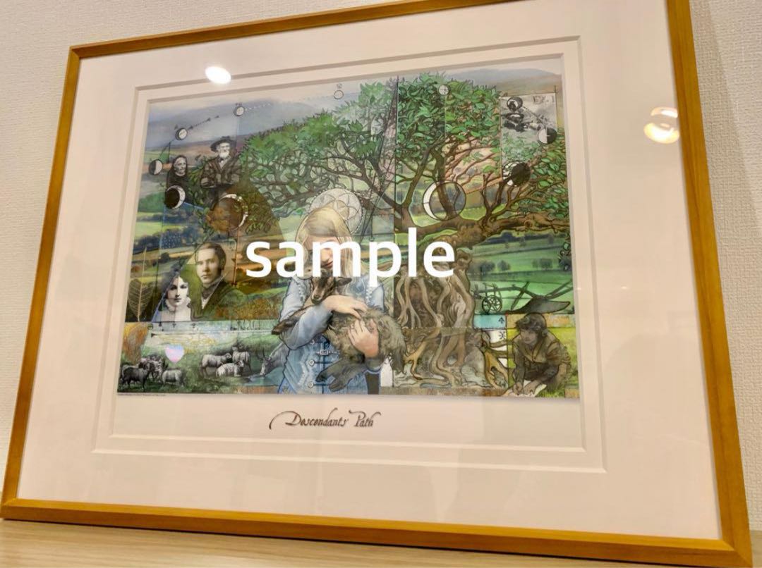 限定500枚【導きの嘆願】サイン入りアートプリント ニールセン MTG