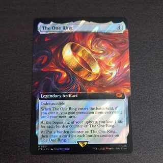 MTG 一つの指輪 サージfoil 1枚 一つの指輪 日本語 foil mtg MTG 指輪