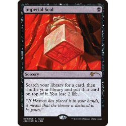 MTG 伝国の玉璽/Imperial Seal 英語 FOIL ジャッジ褒賞 MTG 伝国の玉璽