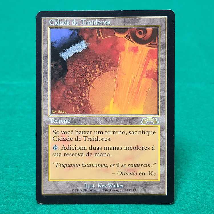 裏切り者の都 英語1枚 裏切り者の都 英語 MTG 裏切り者の都/City of