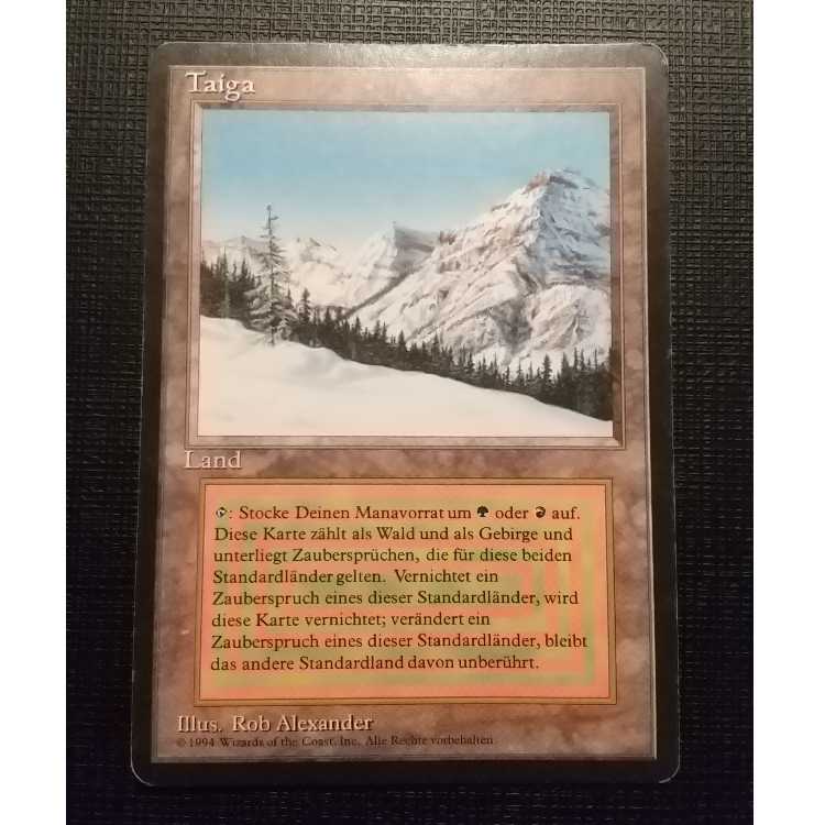 MTG Taiga 鑑定品 デュアルランドMTG