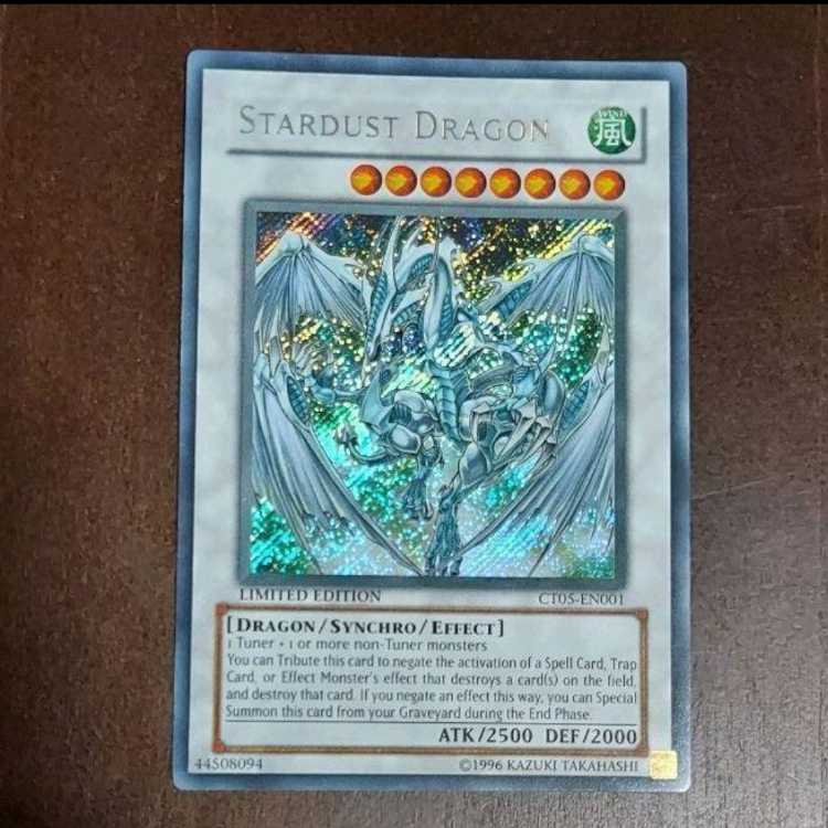 遊戯王 スターダスト・ドラゴン 英語 北米 アンリミ ゴースト ホロ