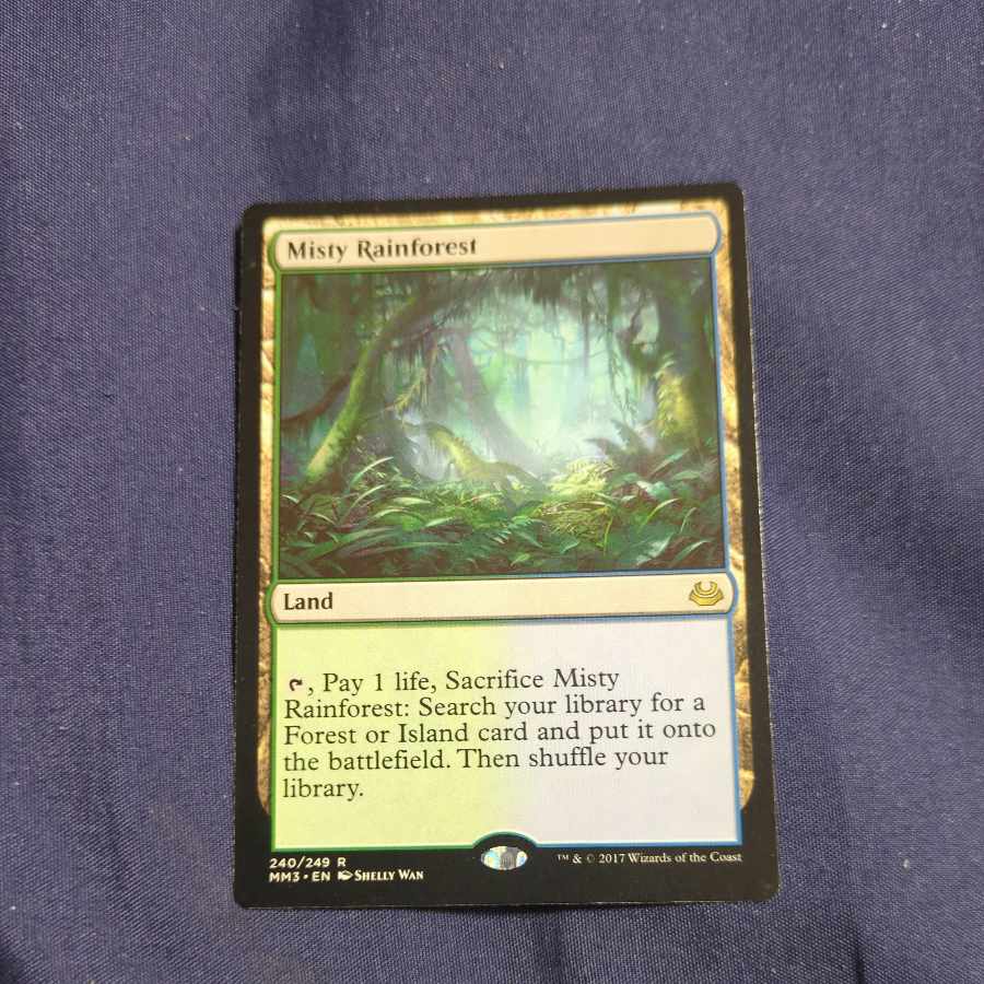 霧深い雨林/Misty Rainforest 霧深い雨林 [ZEN] 【BIGWEB | MTG】日本