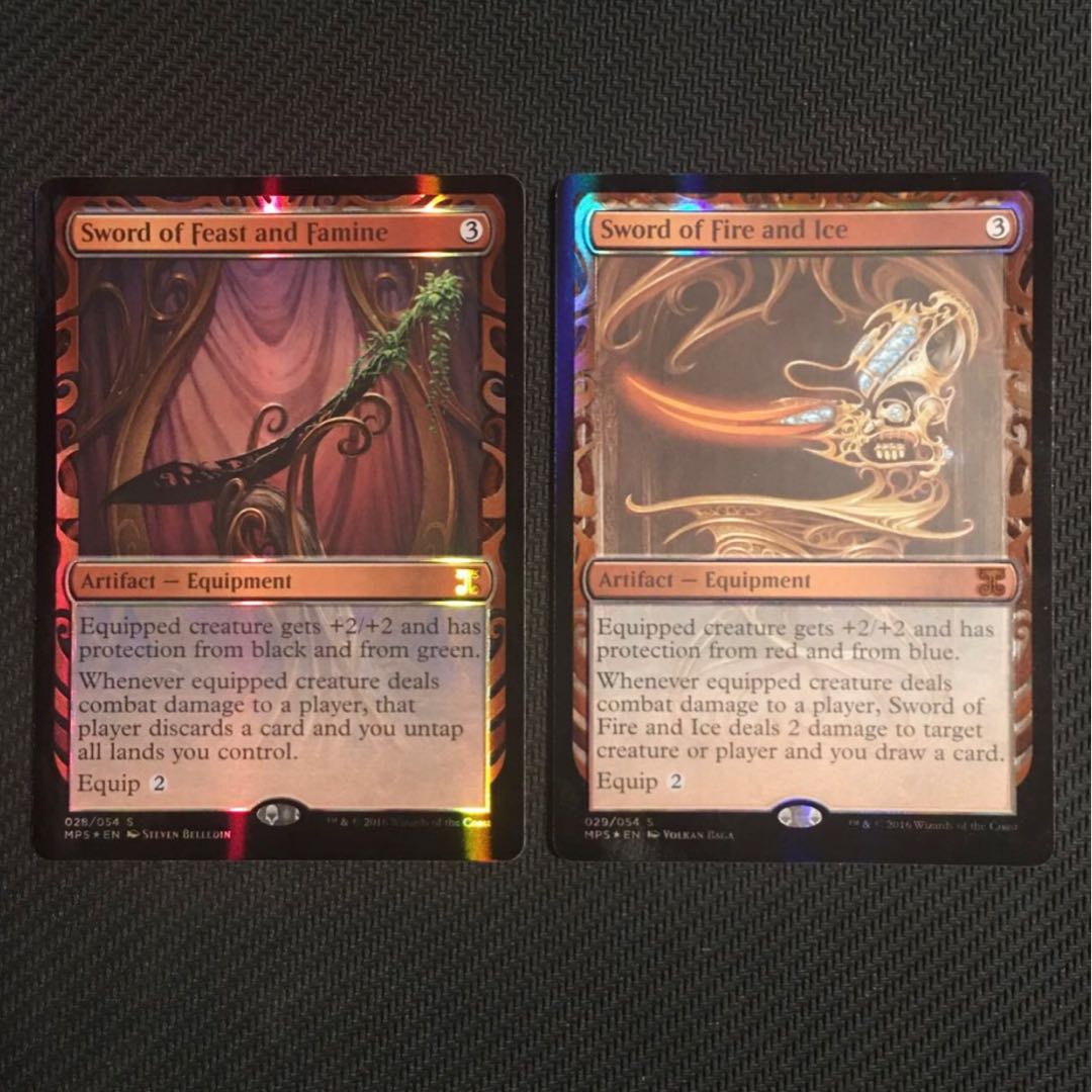 MTG 石鍛冶の神秘家 饗宴と飢餓の剣 光と影の剣 戦争と平和の剣 饗宴と