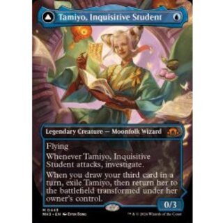 2枚セット 知りたがりの学徒、タミヨウ 英語 mtg MTG MTG 知りたがりの