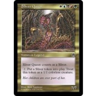 傷あり】スリヴァーの女王 Magic: The Gathering 傷あり SALE品※【STH