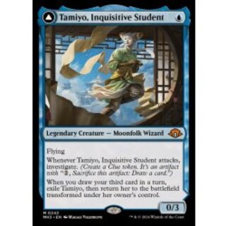 知りたがりの学徒、タミヨウ/Tamiyo 3枚 MTG, マジック:ザ