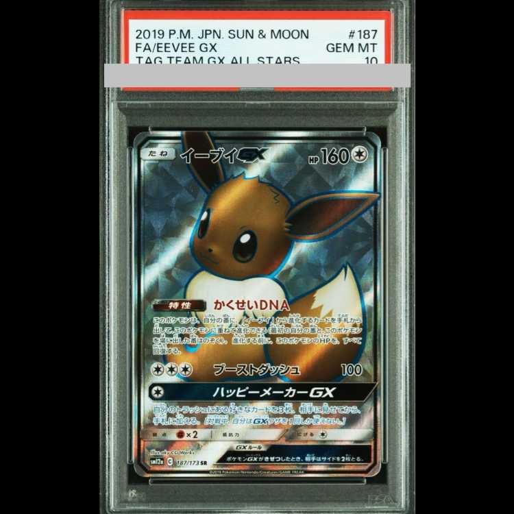 ポケモンカード イーブイGX SR PSA10 PSA10鑑定済〕イーブイGX(SA)【SR