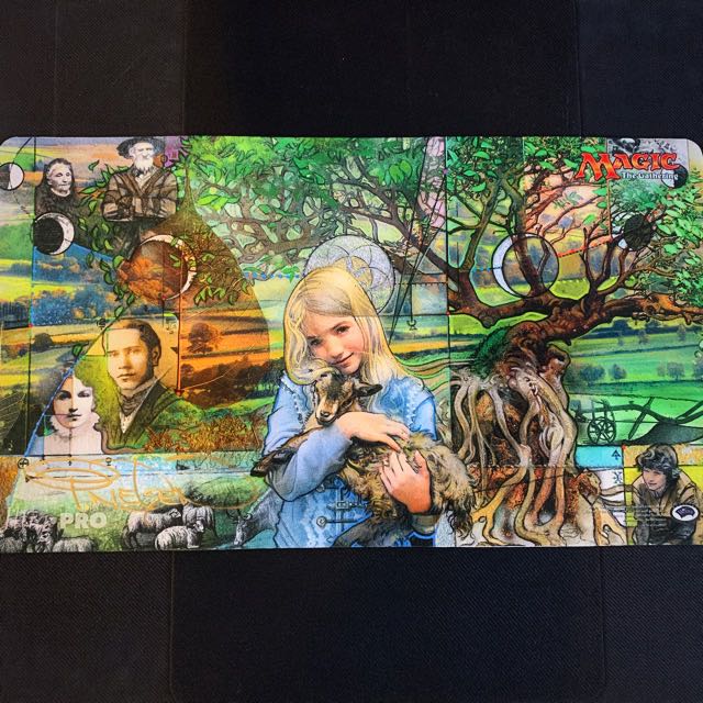 末裔の道 プレイマット Terese Nielsenサイン入り サイン入り【末裔の