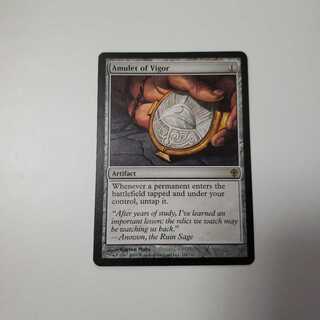 MTG 精力の護符 拡張 FOIL 英)【Foil】精力の護符 / Amulet of Vigor