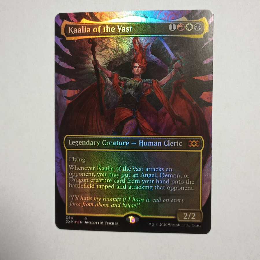 MTG 巨大なるカーリア Foil MH3 ボーダレス 英語 MTG 巨大なるカーリア