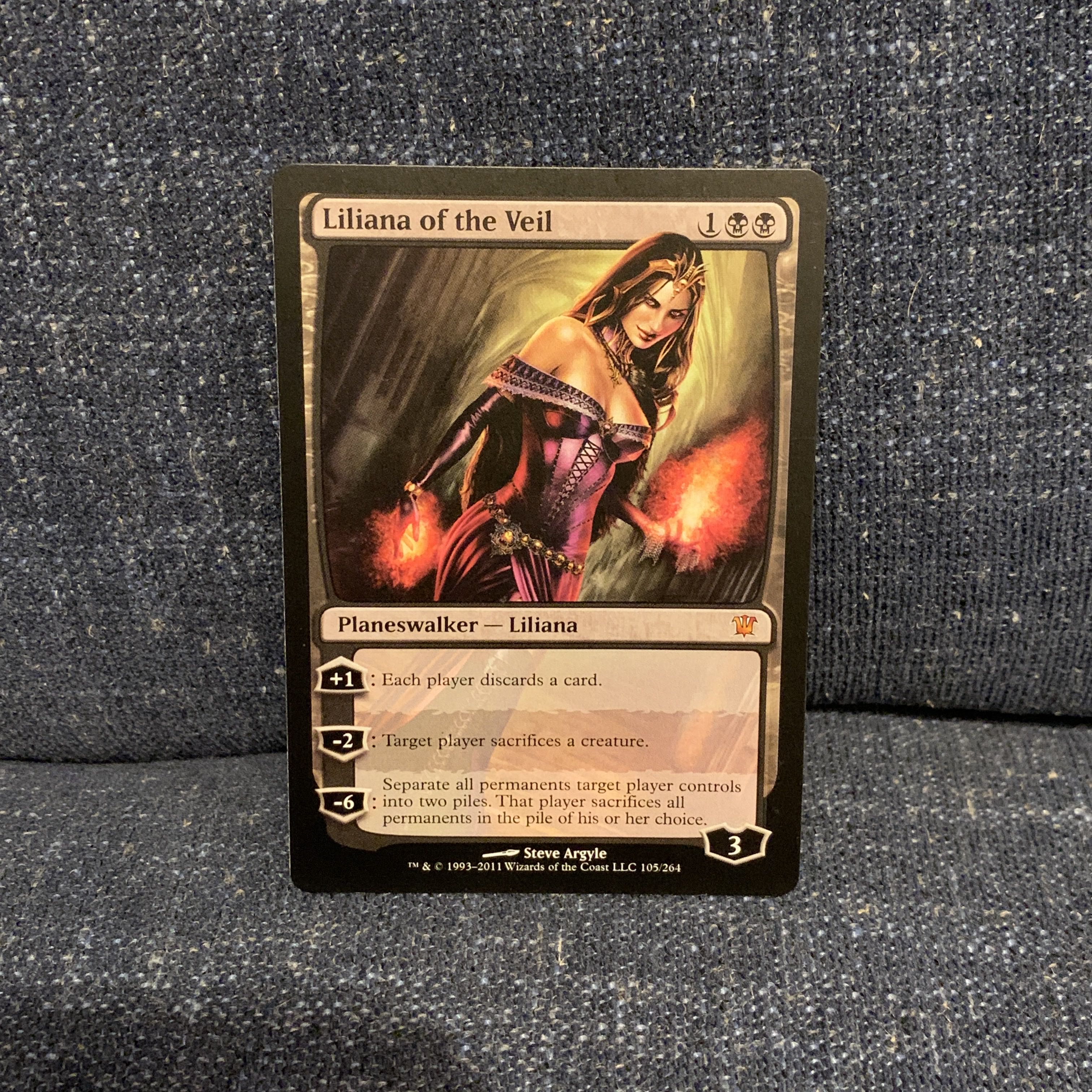 MTG foil 旧枠 ヴェールのリリアナ 英語版 FOIL)(旧枠仕様)ヴェールの