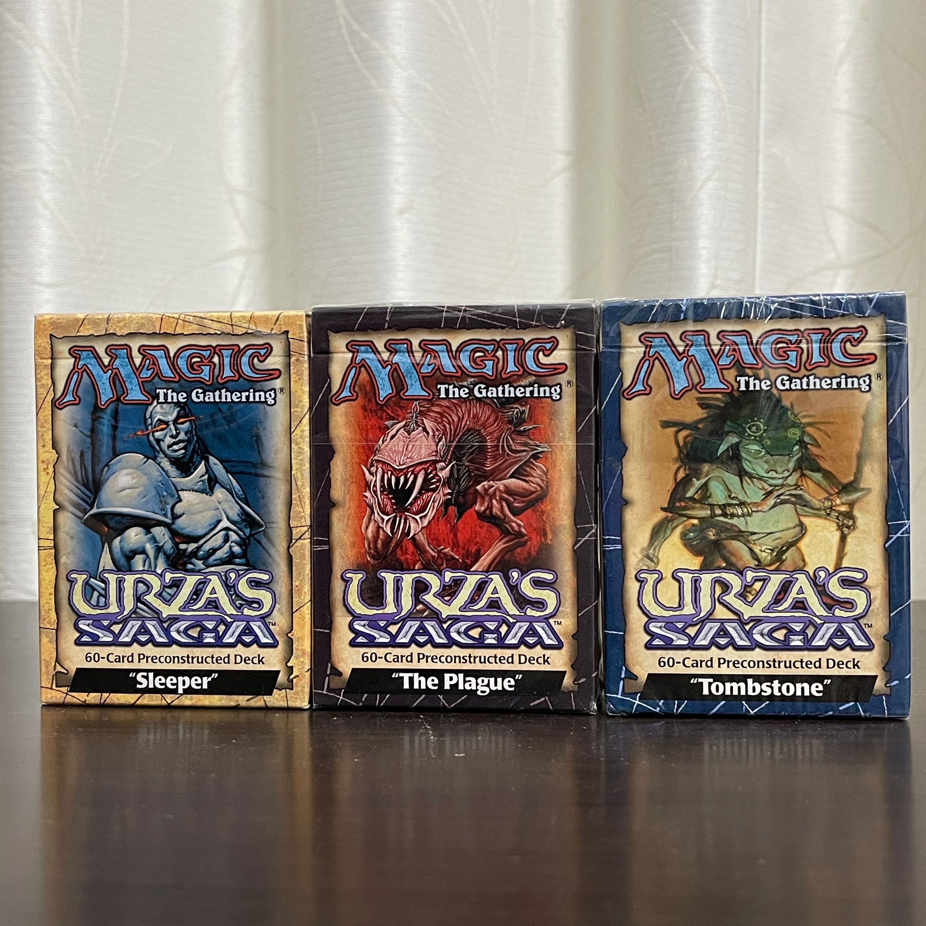 未開封】MTG ウルザズサーガ 英語版 3種セットの通販 るい（1480726684