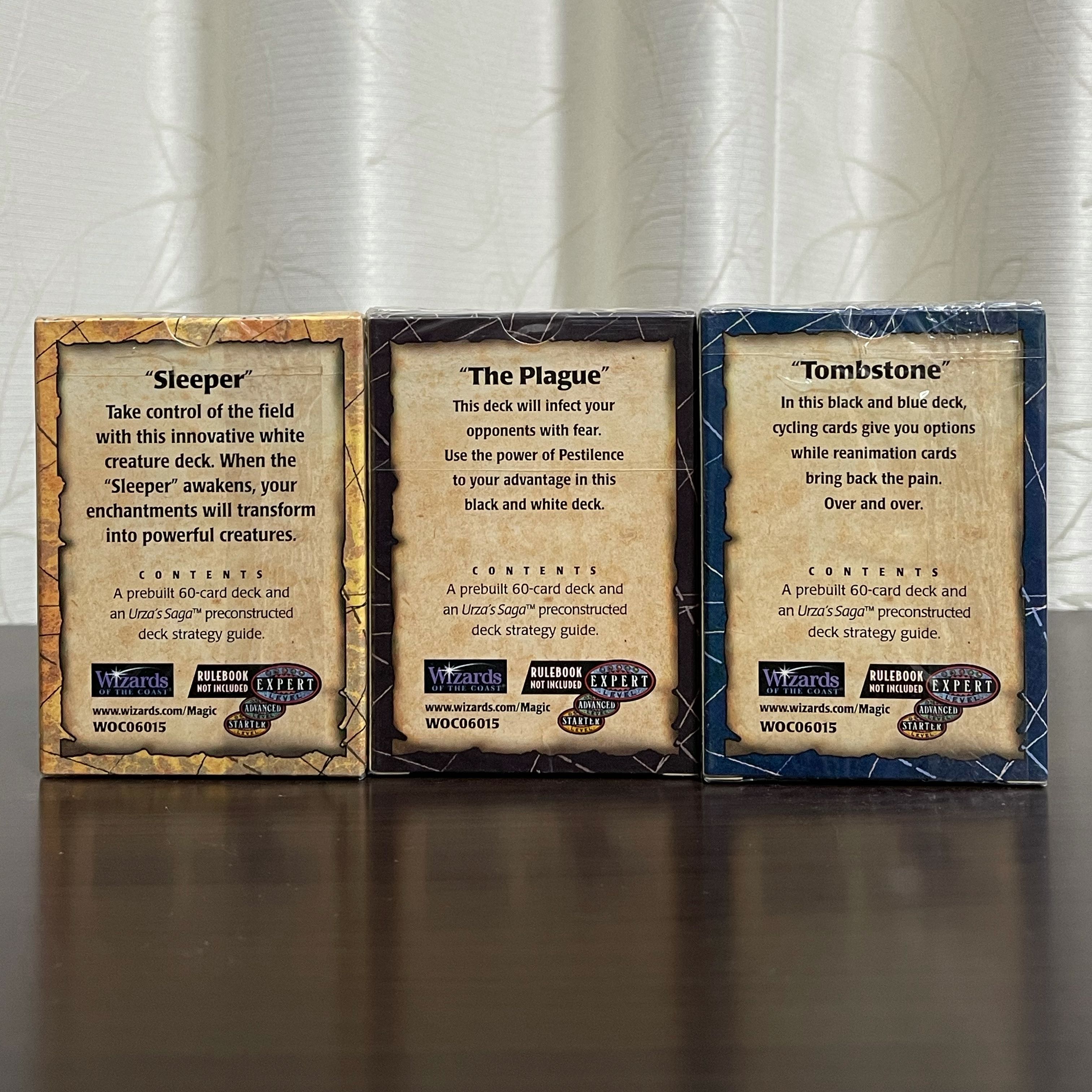 未開封】MTG ウルザズサーガ 英語版 3種セットの通販 るい（1480726684