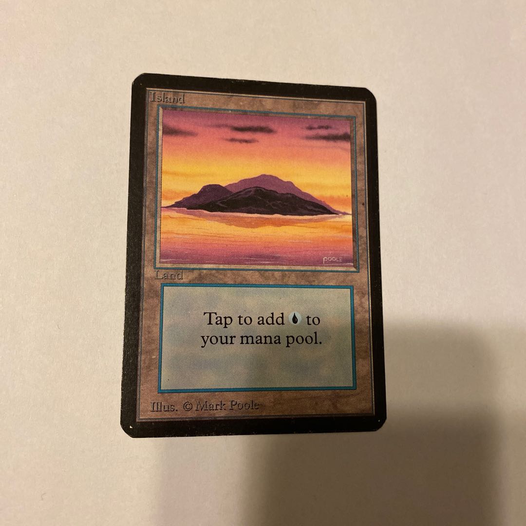 MTG Island alpha α アルファ島基本土地