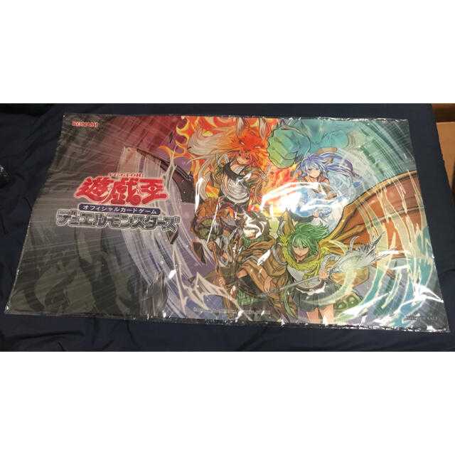 遊戯王 アジア 公式 プレイマット 霊使い 精霊術の使い手 憑依連携