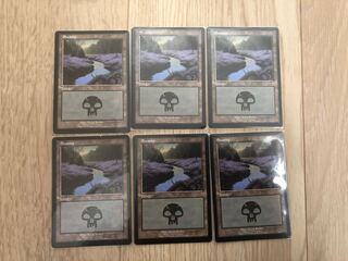 MTG ユーロランド 平地 森 沼 山 5種セット MTG ユーロランド 平地 森